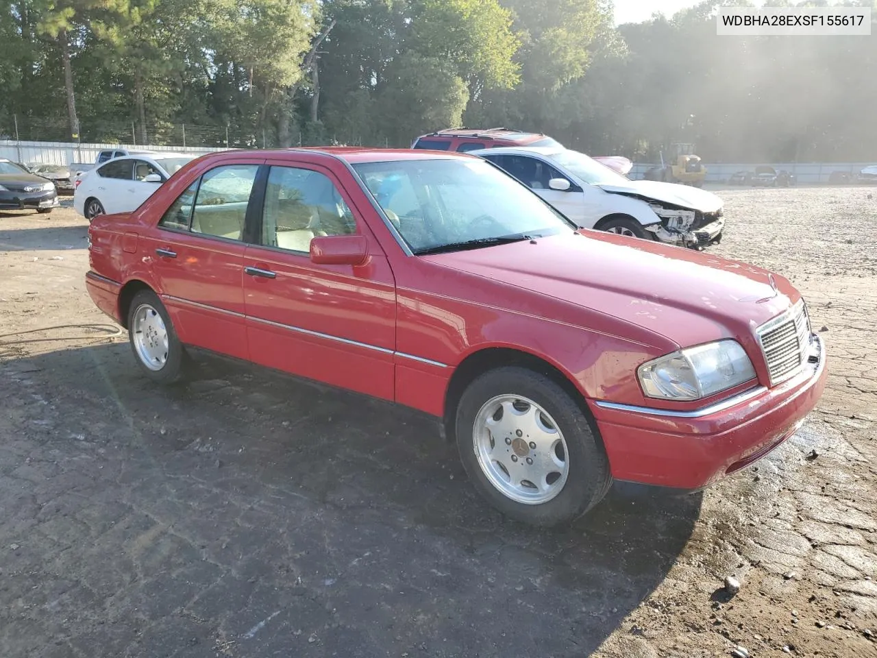 1995 Mercedes-Benz C 280 VIN: WDBHA28EXSF155617 Lot: 69223624