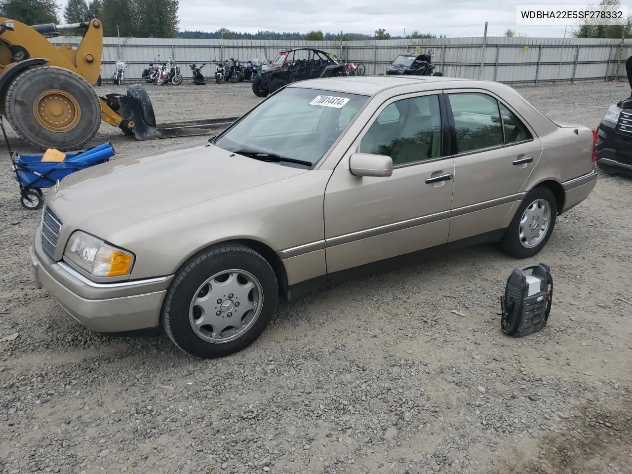 1995 Mercedes-Benz C 220 VIN: WDBHA22E5SF278332 Lot: 70014414