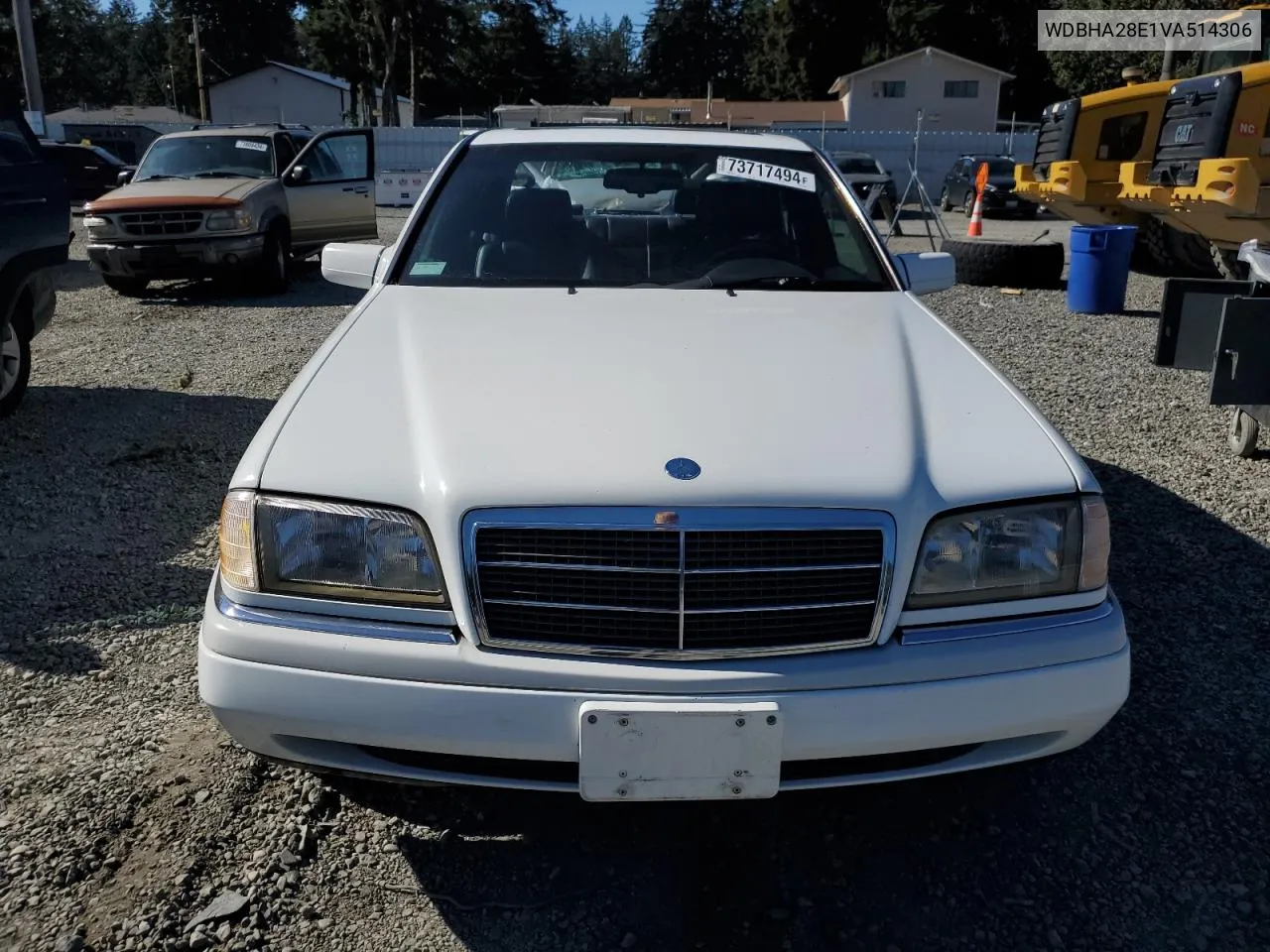 1997 Mercedes-Benz C 280 VIN: WDBHA28E1VA514306 Lot: 73717494