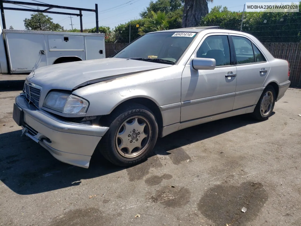 1998 Mercedes-Benz C 230 VIN: WDBHA23G1WA607028 Lot: 60451414