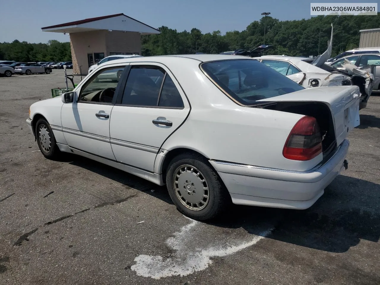 1998 Mercedes-Benz C 230 VIN: WDBHA23G6WA584801 Lot: 62890284