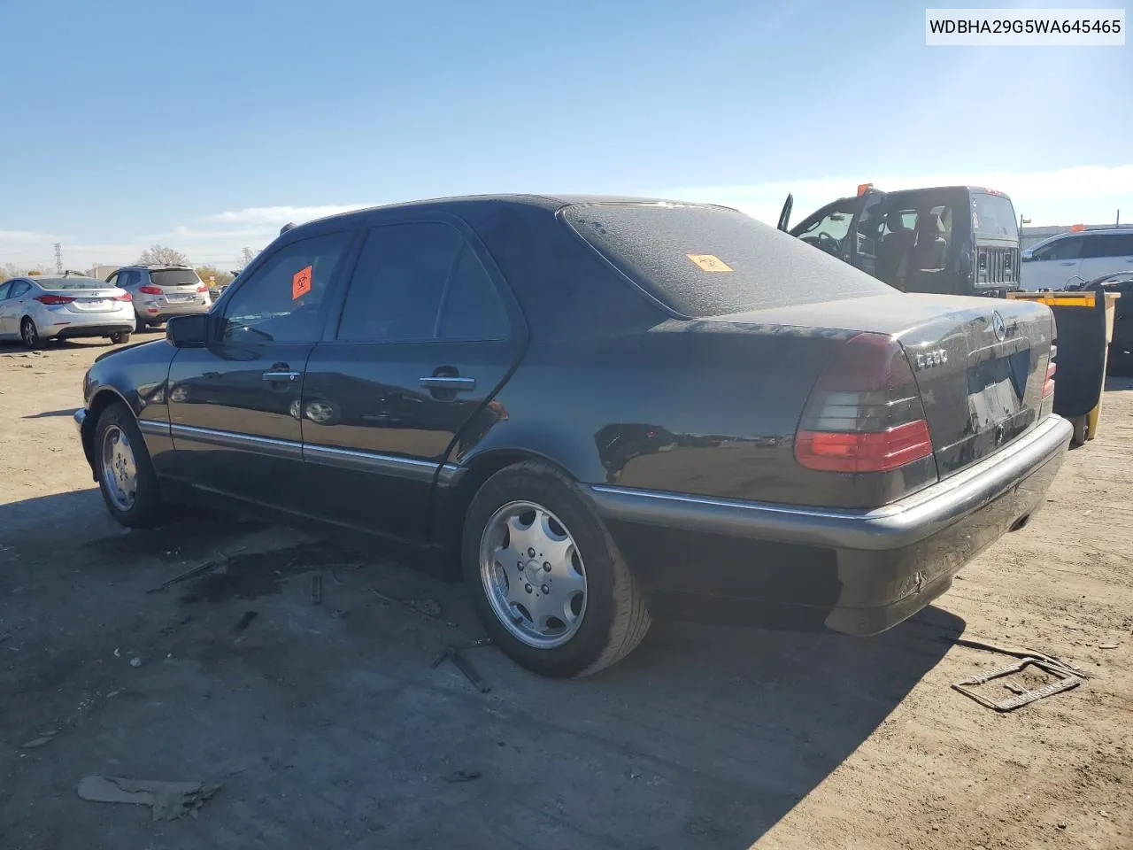 1998 Mercedes-Benz C 280 VIN: WDBHA29G5WA645465 Lot: 77215314