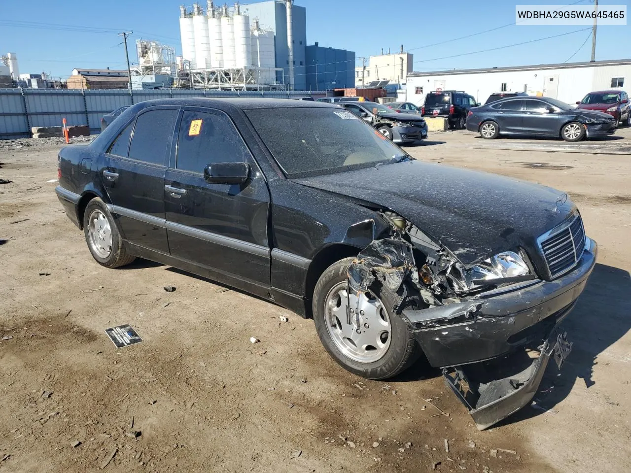 1998 Mercedes-Benz C 280 VIN: WDBHA29G5WA645465 Lot: 77215314