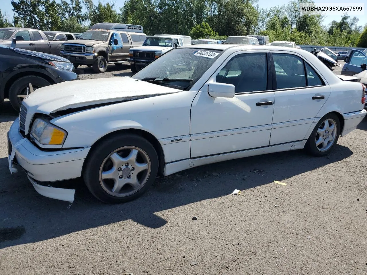 1999 Mercedes-Benz C 280 VIN: WDBHA29G6XA667699 Lot: 64036134