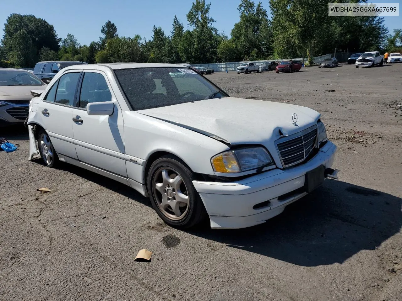 1999 Mercedes-Benz C 280 VIN: WDBHA29G6XA667699 Lot: 64036134