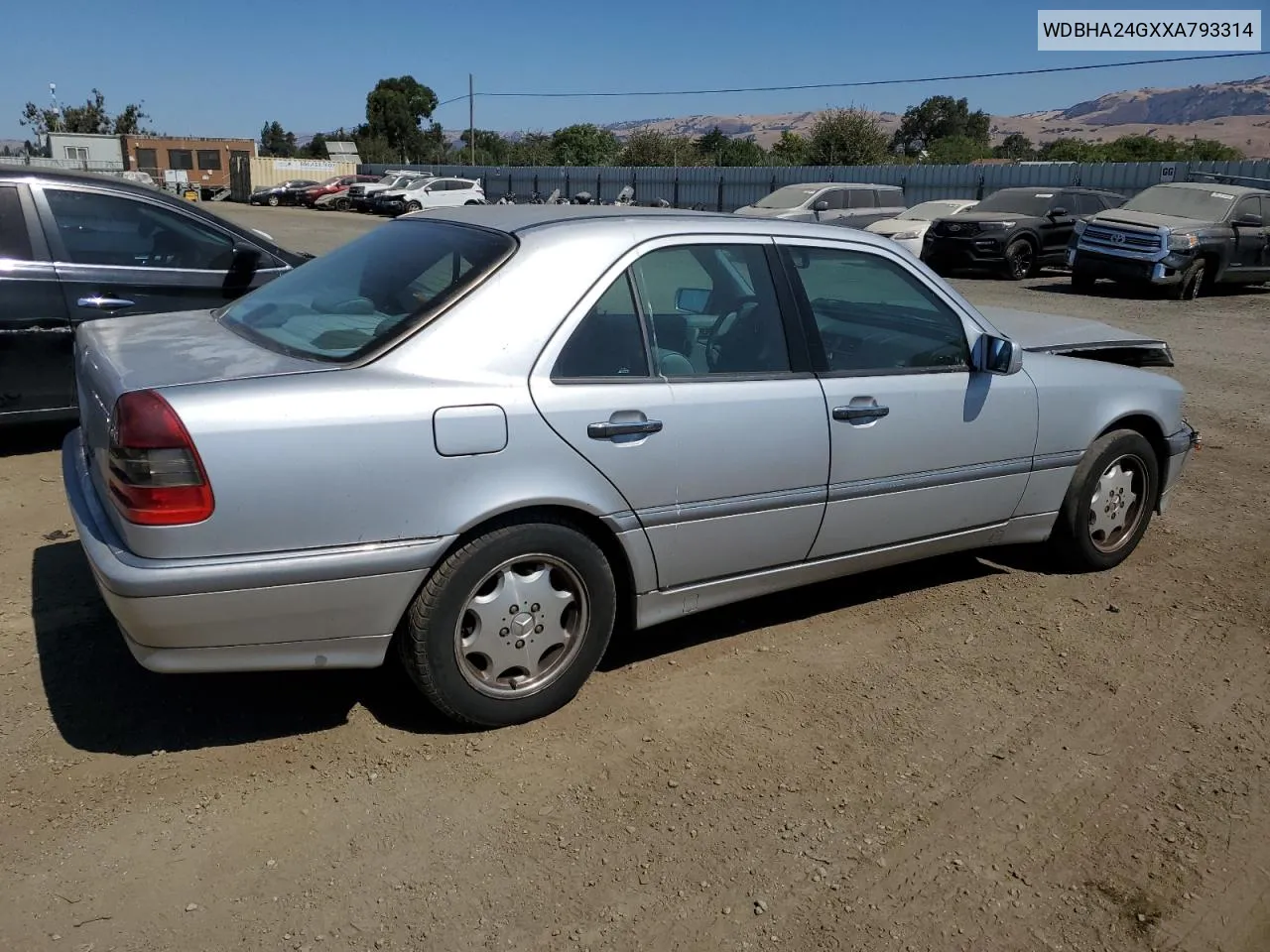 1999 Mercedes-Benz C 230 VIN: WDBHA24GXXA793314 Lot: 69725074