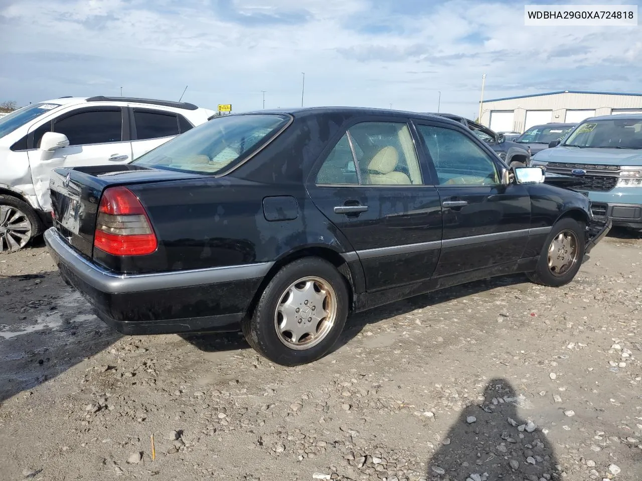 1999 Mercedes-Benz C 280 VIN: WDBHA29G0XA724818 Lot: 71455614