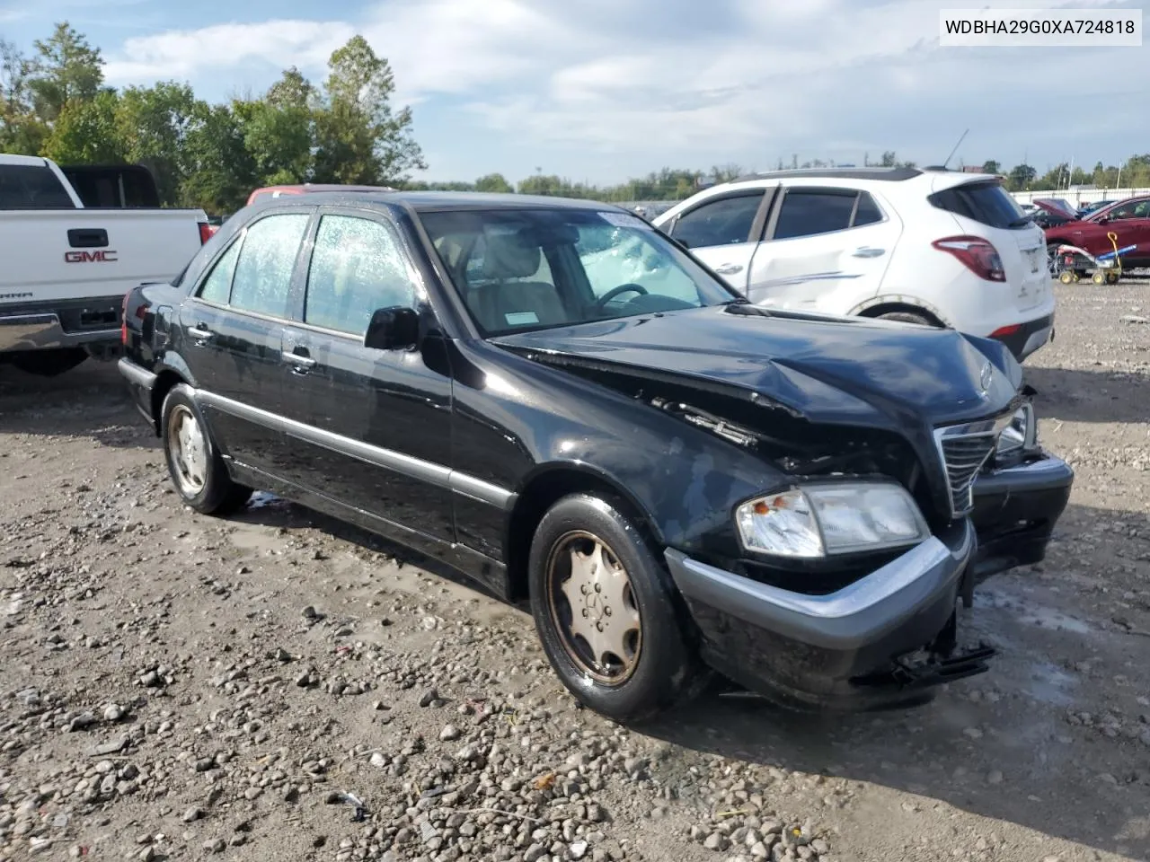 1999 Mercedes-Benz C 280 VIN: WDBHA29G0XA724818 Lot: 71455614