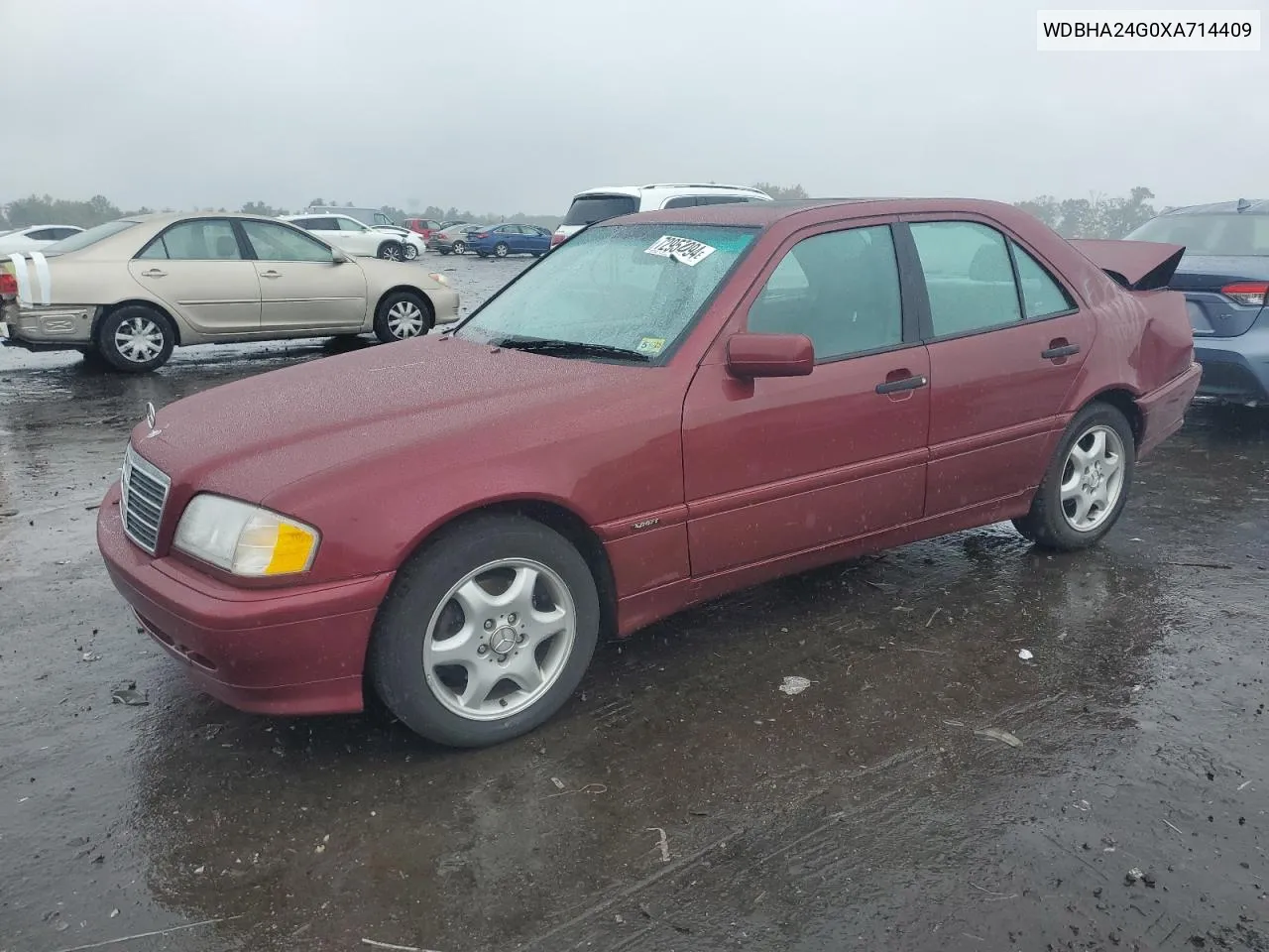 1999 Mercedes-Benz C 230 VIN: WDBHA24G0XA714409 Lot: 72957094