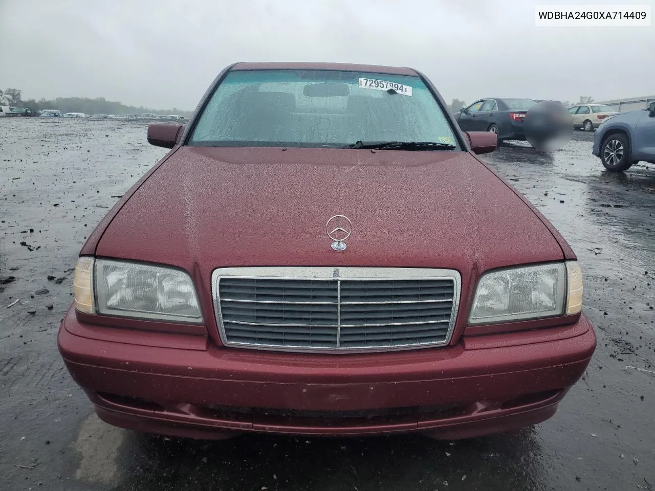 1999 Mercedes-Benz C 230 VIN: WDBHA24G0XA714409 Lot: 72957094