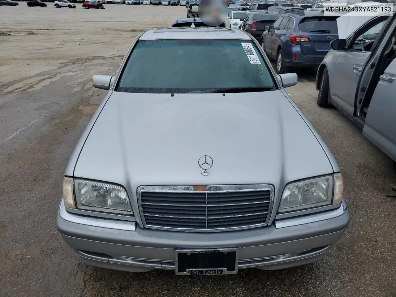 2000 Mercedes-Benz C 230 VIN: WDBHA24GXYA821193 Lot: 51160054