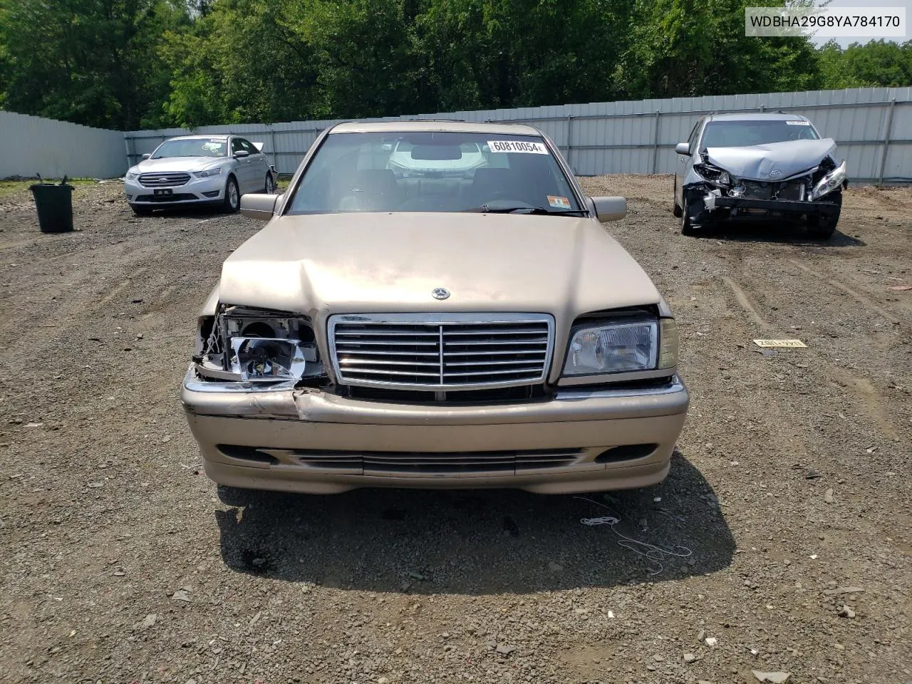 2000 Mercedes-Benz C 280 VIN: WDBHA29G8YA784170 Lot: 60810054