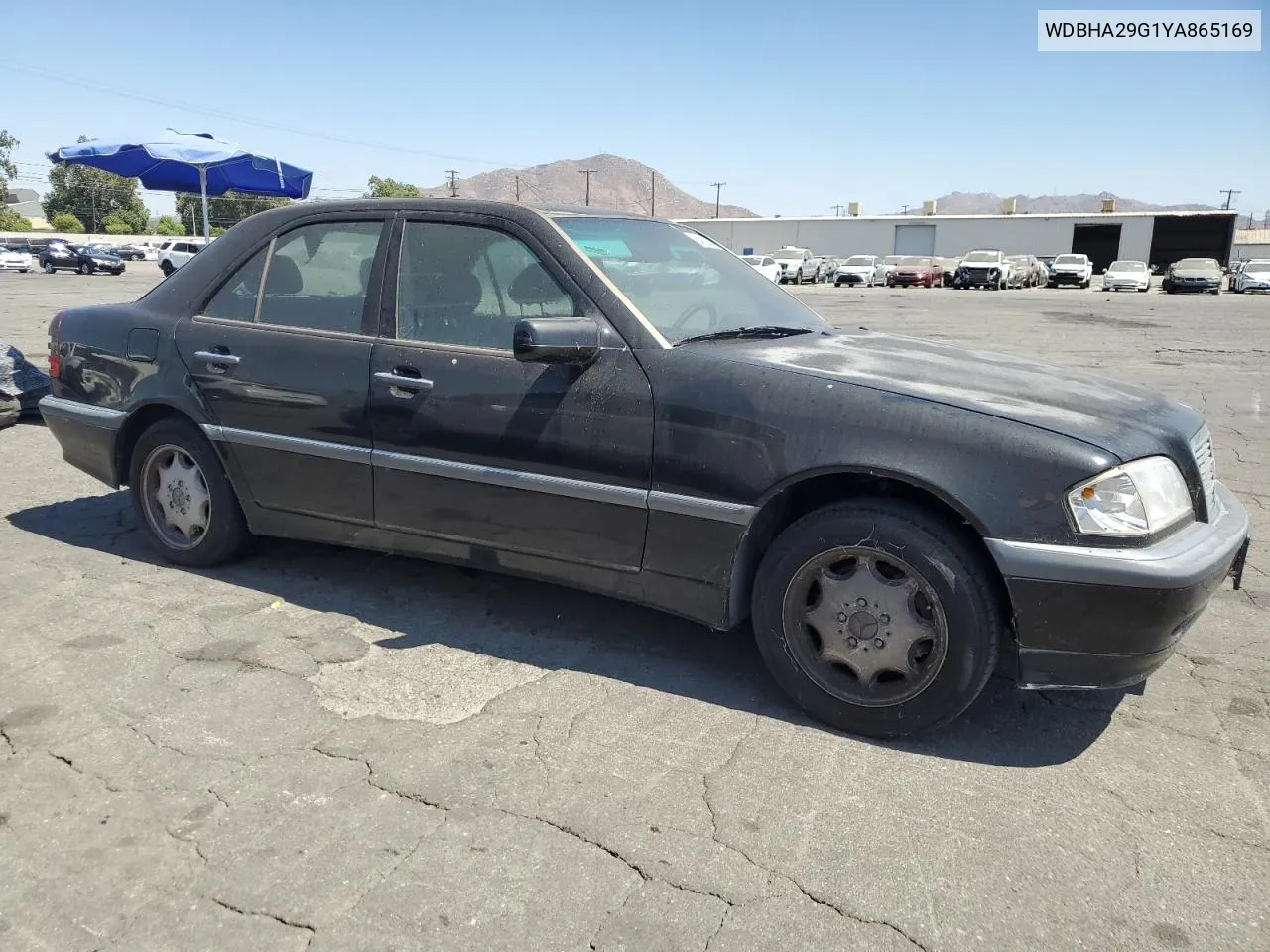 2000 Mercedes-Benz C 280 VIN: WDBHA29G1YA865169 Lot: 64120844