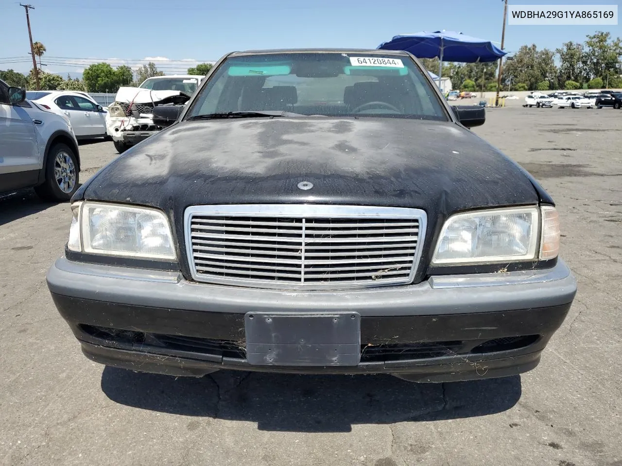 2000 Mercedes-Benz C 280 VIN: WDBHA29G1YA865169 Lot: 64120844