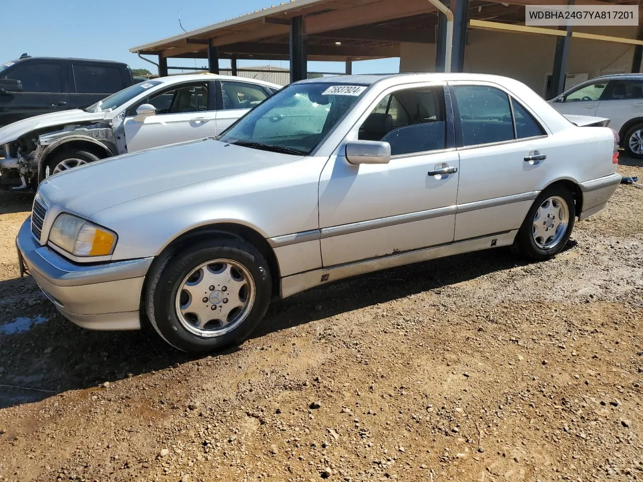 2000 Mercedes-Benz C 230 VIN: WDBHA24G7YA817201 Lot: 75837924