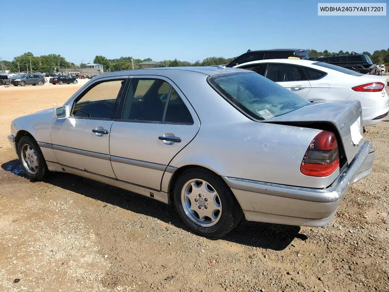 2000 Mercedes-Benz C 230 VIN: WDBHA24G7YA817201 Lot: 75837924