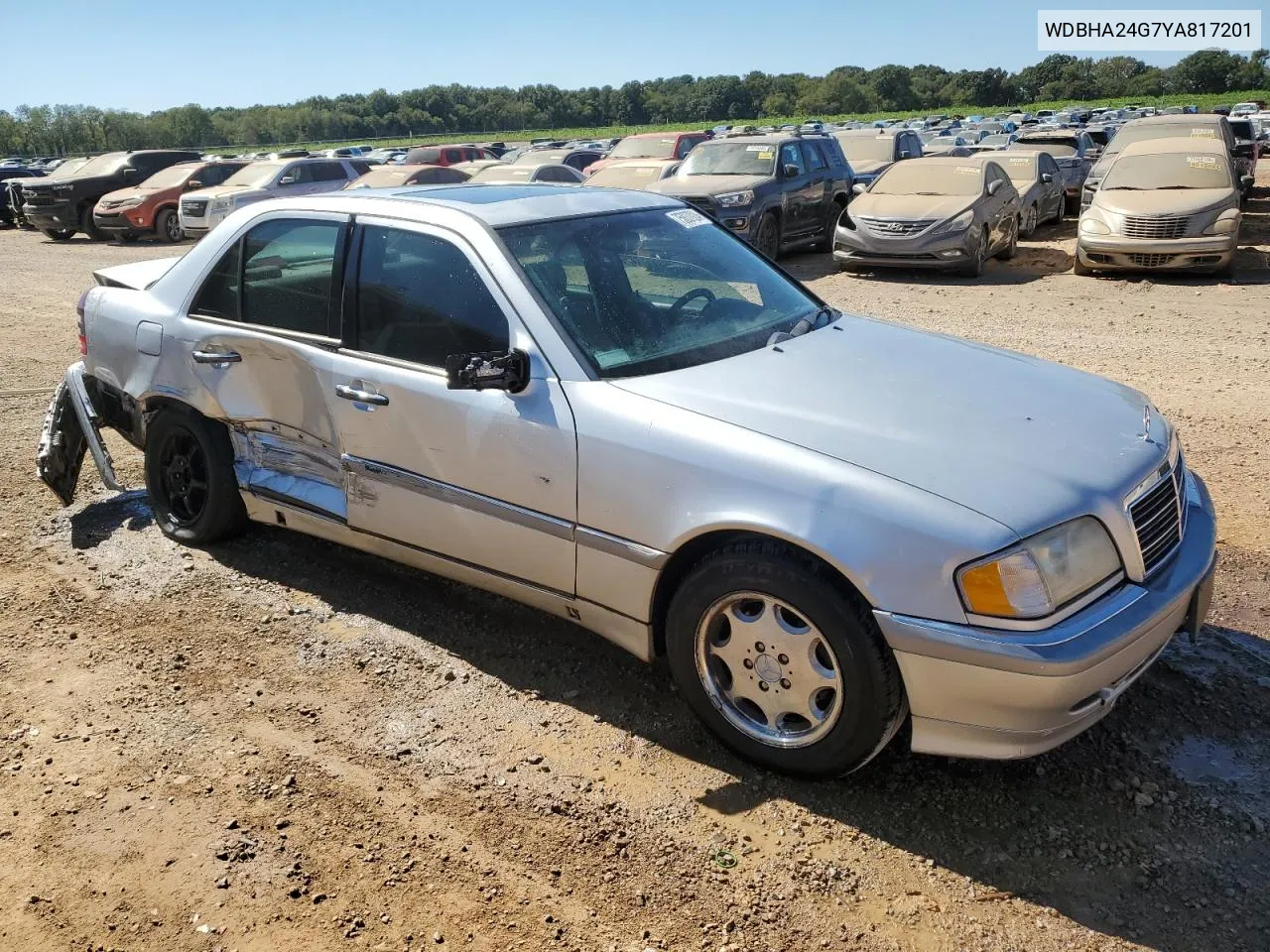 2000 Mercedes-Benz C 230 VIN: WDBHA24G7YA817201 Lot: 75837924