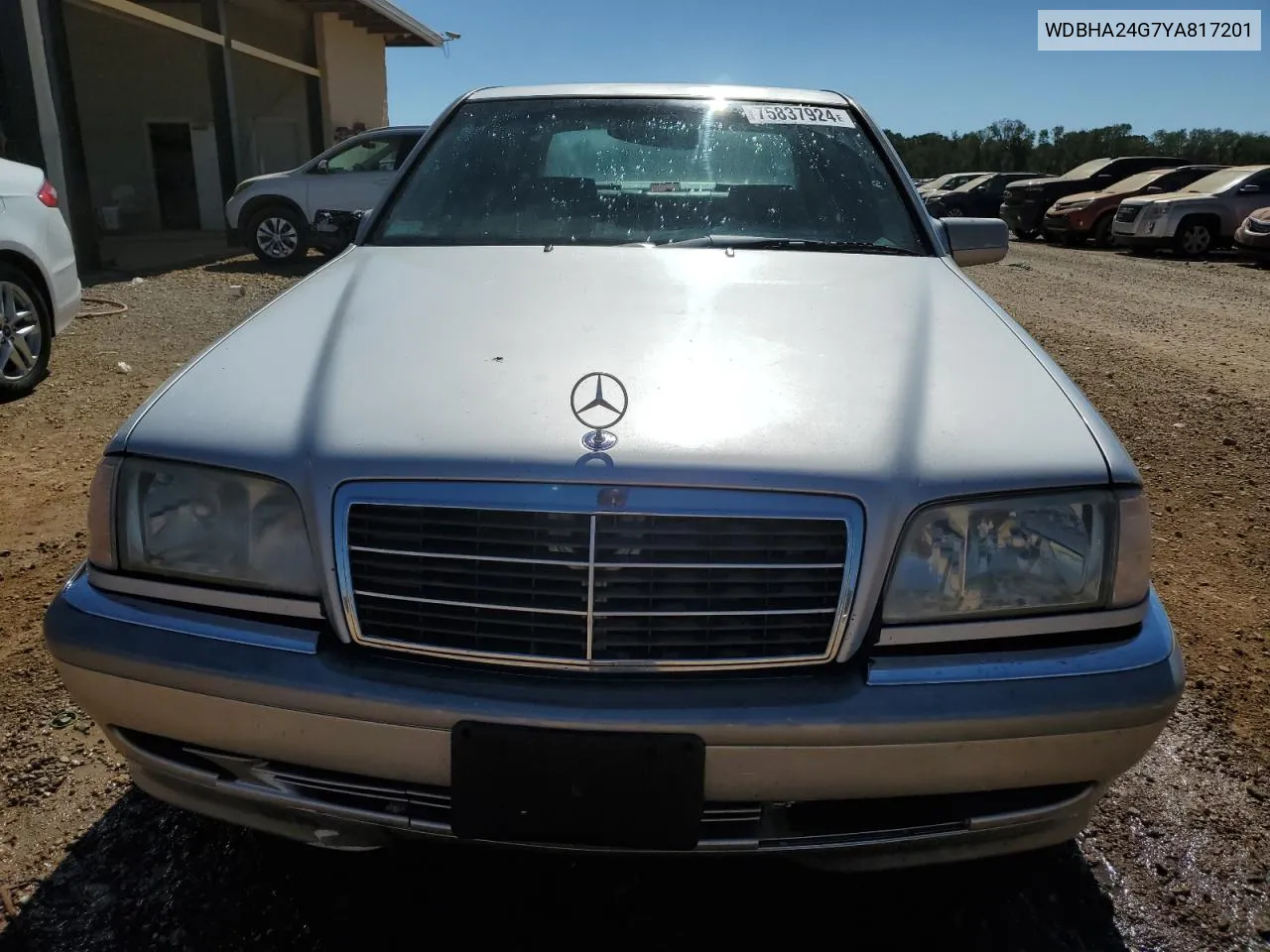 2000 Mercedes-Benz C 230 VIN: WDBHA24G7YA817201 Lot: 75837924