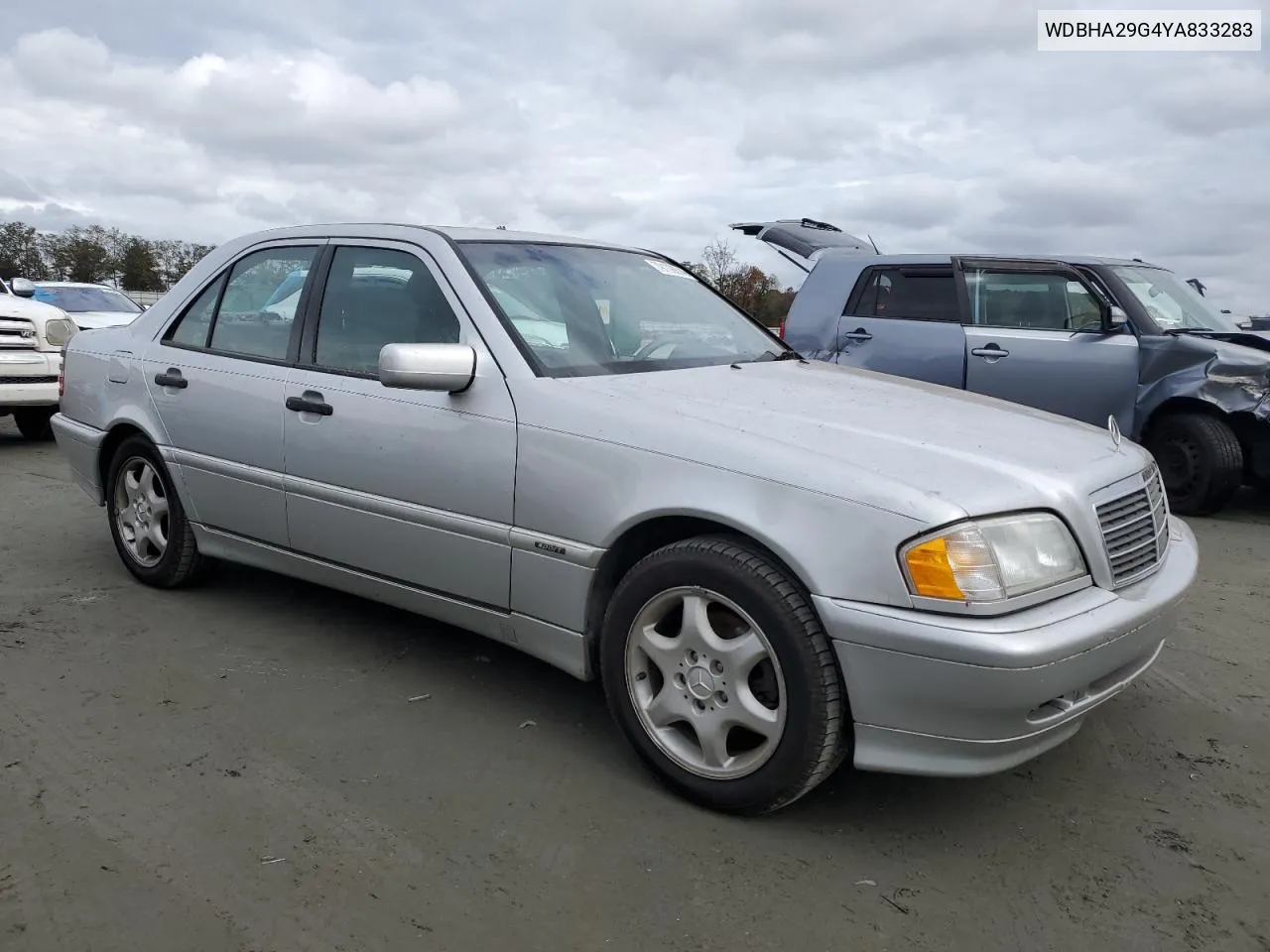 2000 Mercedes-Benz C 280 VIN: WDBHA29G4YA833283 Lot: 79109874