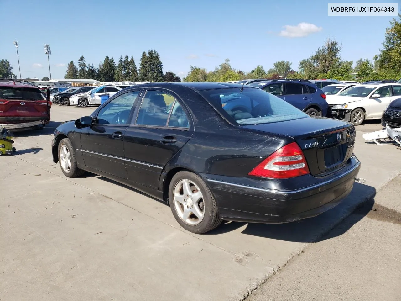 2001 Mercedes-Benz C 240 VIN: WDBRF61JX1F064348 Lot: 69318164