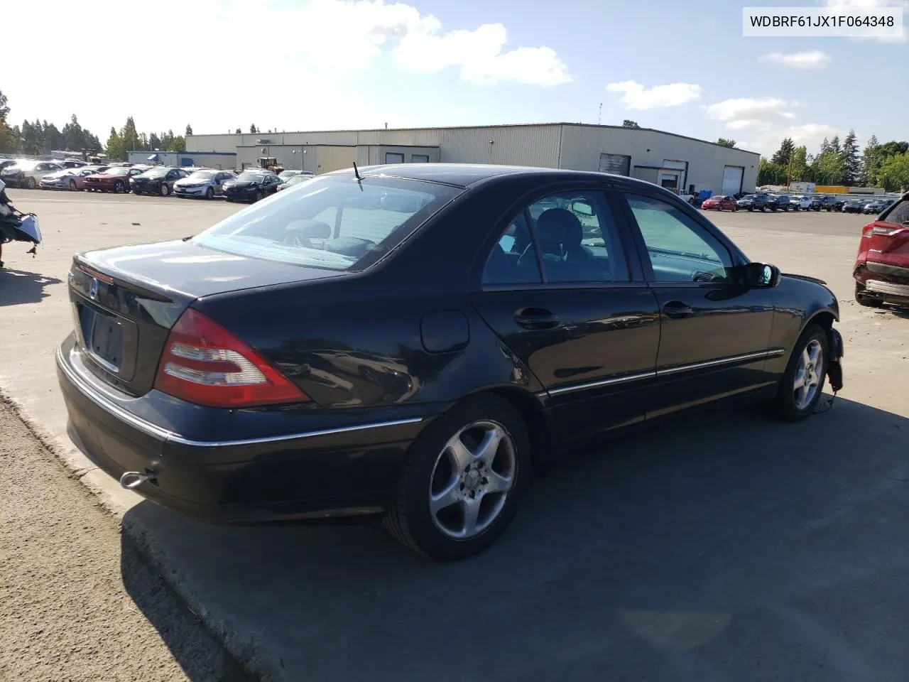 2001 Mercedes-Benz C 240 VIN: WDBRF61JX1F064348 Lot: 69318164