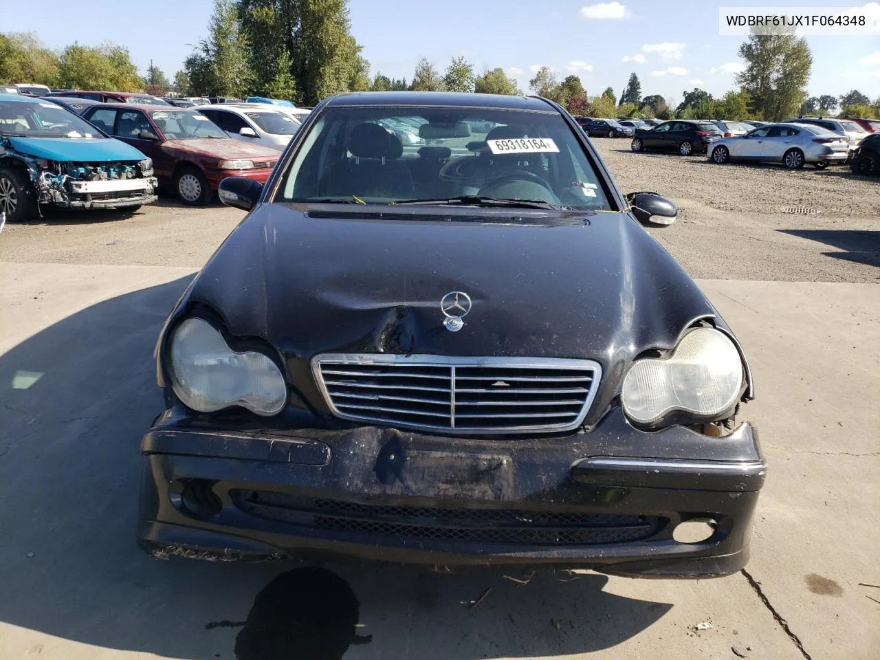 2001 Mercedes-Benz C 240 VIN: WDBRF61JX1F064348 Lot: 69318164