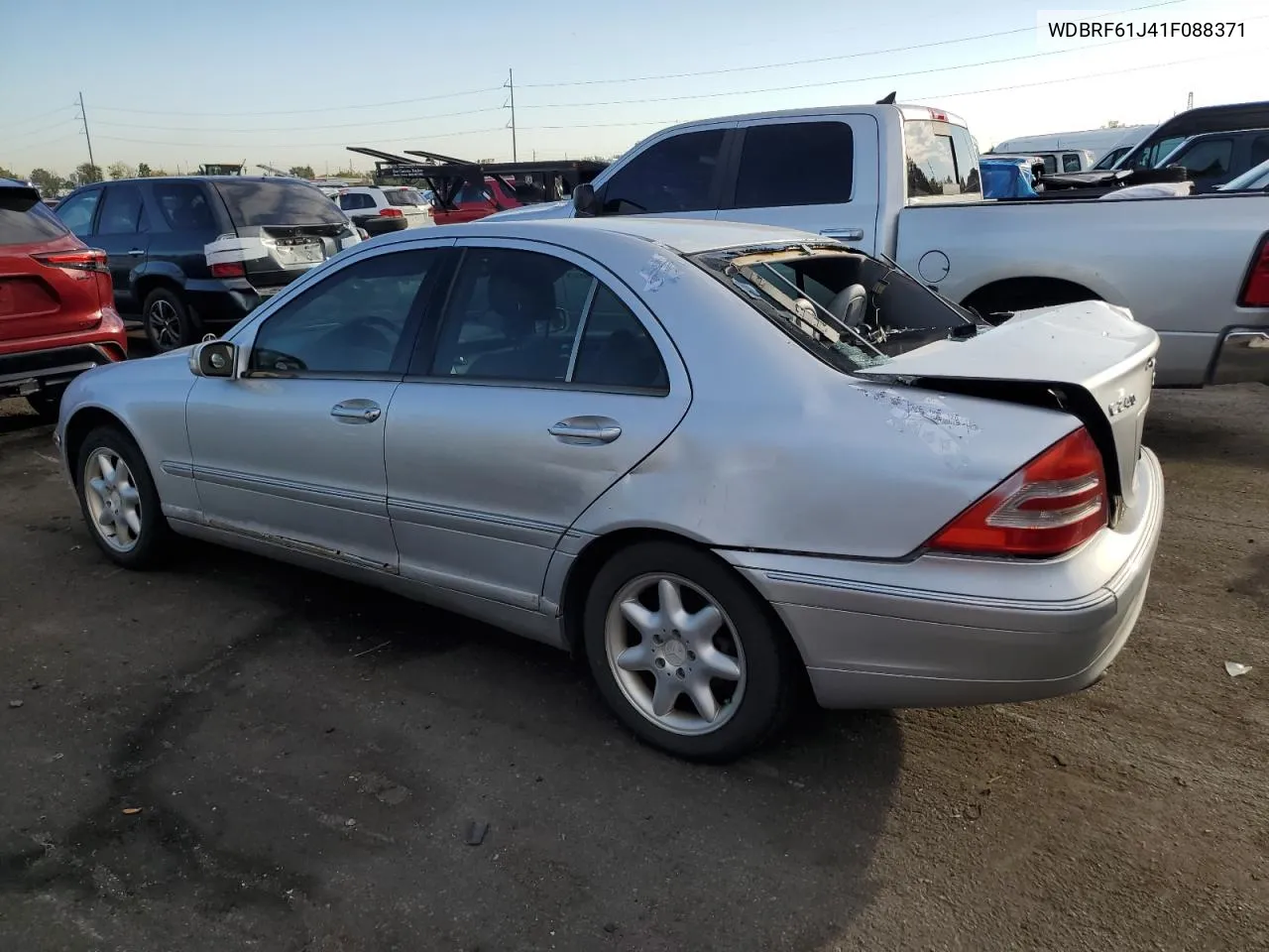 2001 Mercedes-Benz C 240 VIN: WDBRF61J41F088371 Lot: 73315024