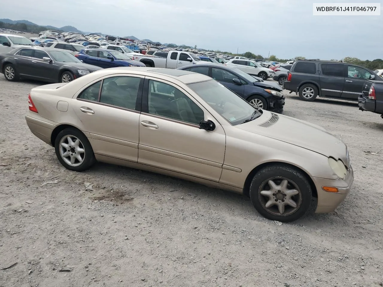 2001 Mercedes-Benz C 240 VIN: WDBRF61J41F046797 Lot: 74472464