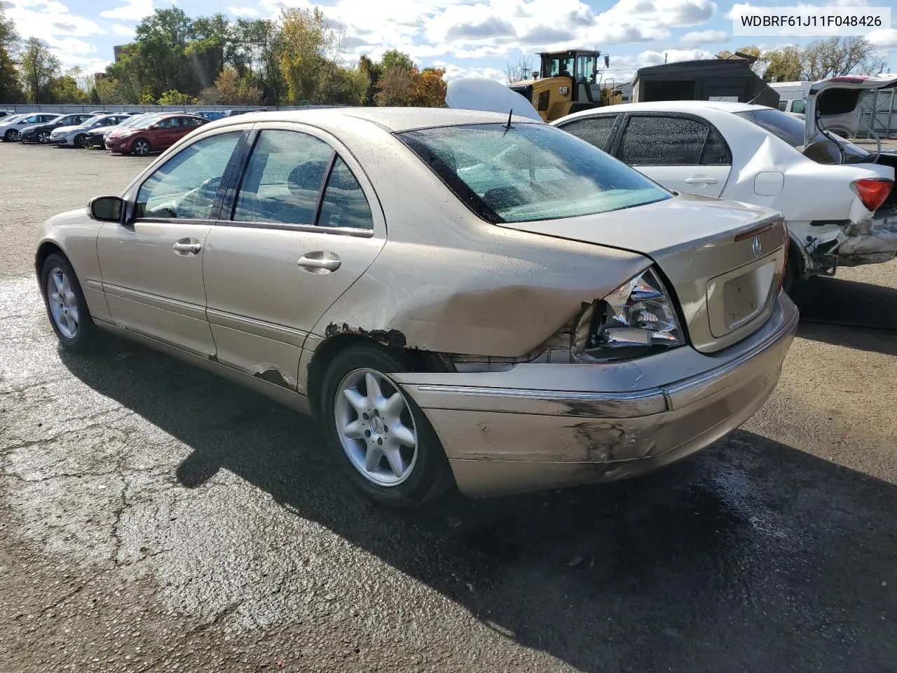 2001 Mercedes-Benz C 240 VIN: WDBRF61J11F048426 Lot: 76007214