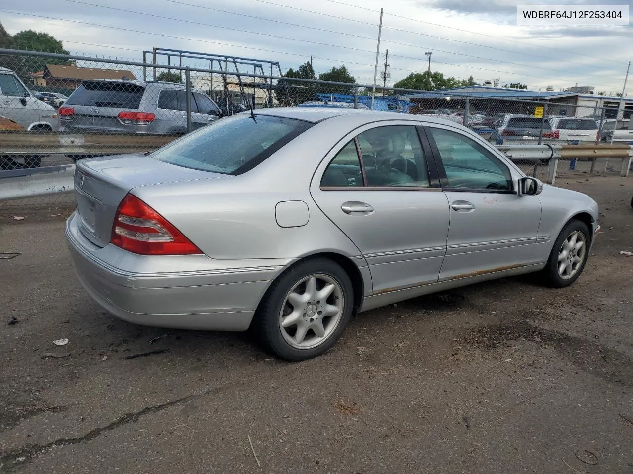 2002 Mercedes-Benz C 320 VIN: WDBRF64J12F253404 Lot: 68063474