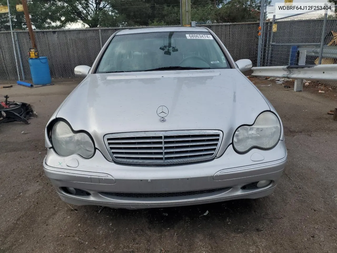 2002 Mercedes-Benz C 320 VIN: WDBRF64J12F253404 Lot: 68063474