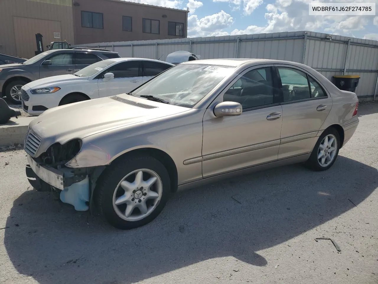 2002 Mercedes-Benz C 240 VIN: WDBRF61J62F274785 Lot: 71584164