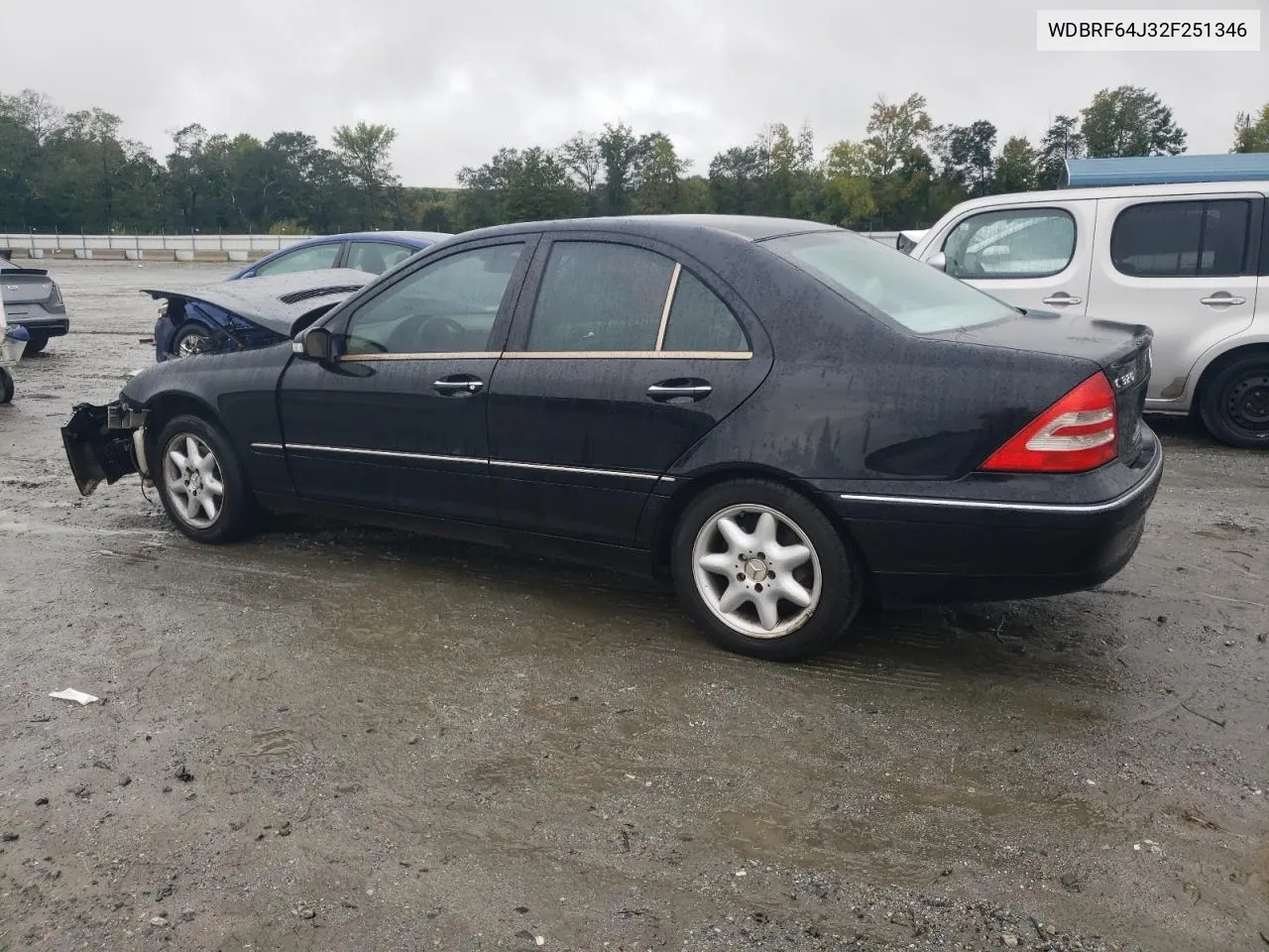 2002 Mercedes-Benz C 320 VIN: WDBRF64J32F251346 Lot: 71886904