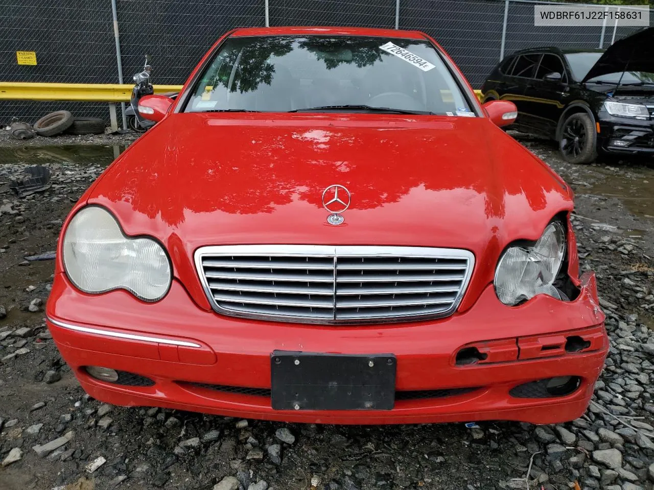 2002 Mercedes-Benz C 240 VIN: WDBRF61J22F158631 Lot: 72646594