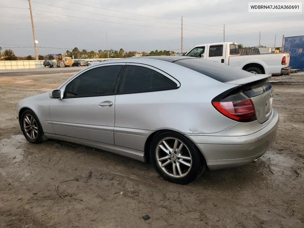 2002 Mercedes-Benz C 230K Sport Coupe VIN: WDBRN47J62A360691 Lot: 75088404