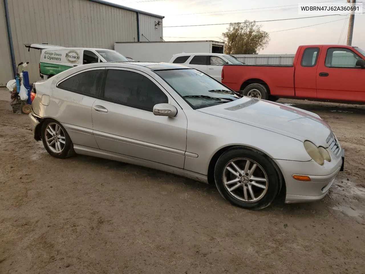 2002 Mercedes-Benz C 230K Sport Coupe VIN: WDBRN47J62A360691 Lot: 75088404