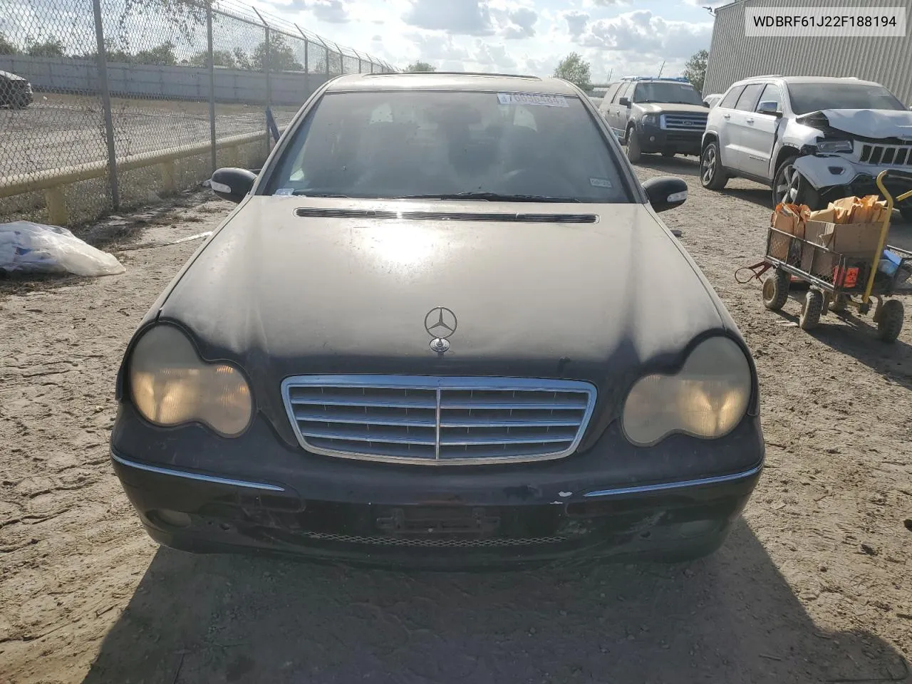 2002 Mercedes-Benz C 240 VIN: WDBRF61J22F188194 Lot: 76696484