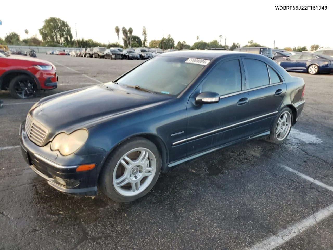 2002 Mercedes-Benz C 32 Amg Kompressor VIN: WDBRF65J22F161748 Lot: 77904094