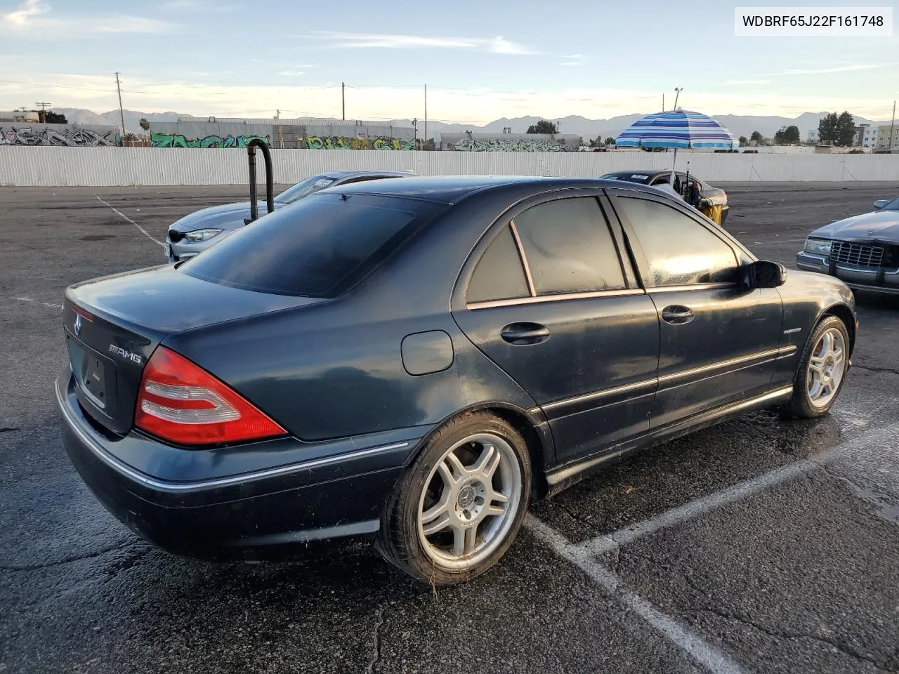 2002 Mercedes-Benz C 32 Amg Kompressor VIN: WDBRF65J22F161748 Lot: 77904094