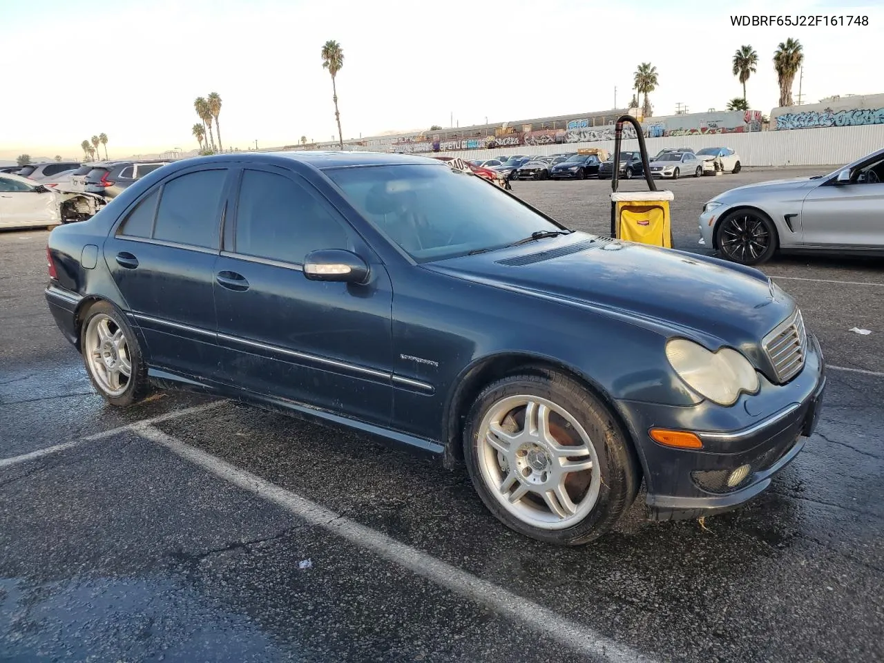 2002 Mercedes-Benz C 32 Amg Kompressor VIN: WDBRF65J22F161748 Lot: 77904094