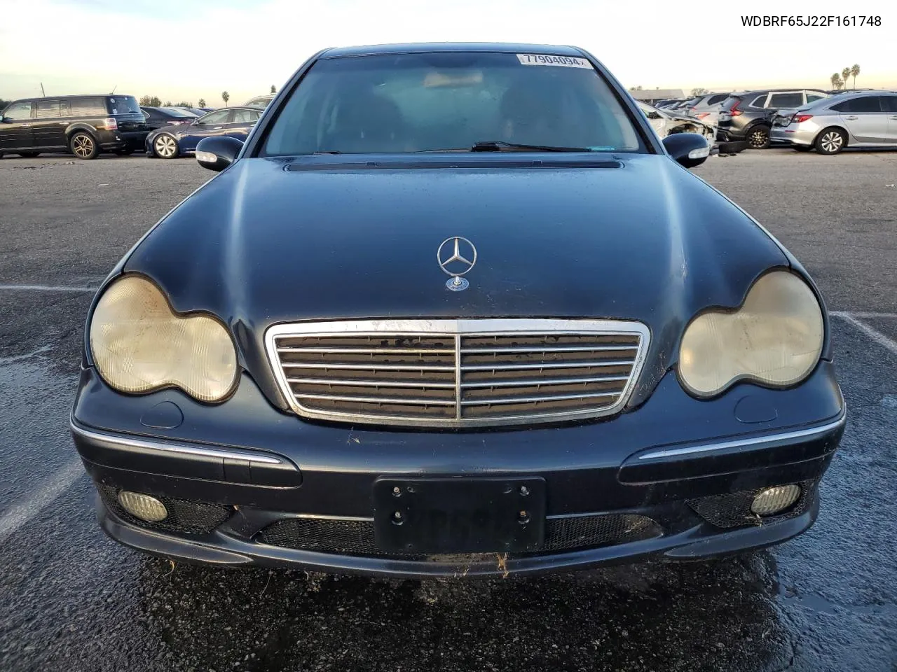 2002 Mercedes-Benz C 32 Amg Kompressor VIN: WDBRF65J22F161748 Lot: 77904094