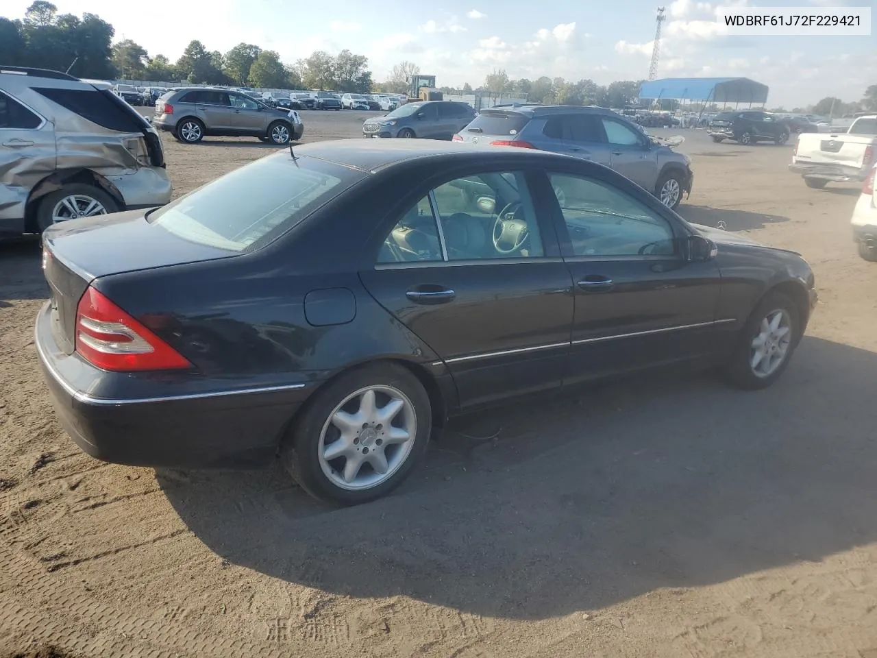 2002 Mercedes-Benz C 240 VIN: WDBRF61J72F229421 Lot: 78476454