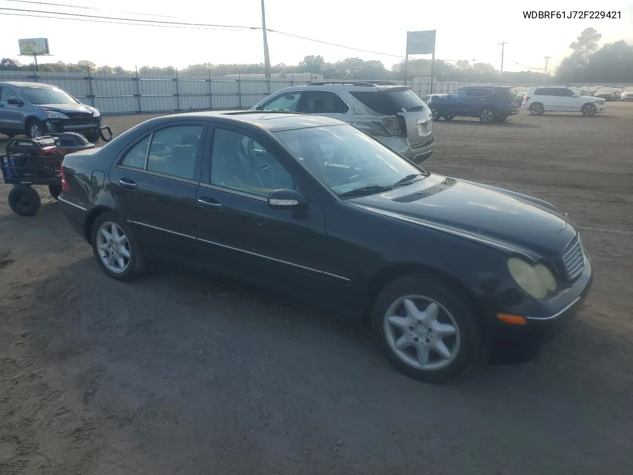 2002 Mercedes-Benz C 240 VIN: WDBRF61J72F229421 Lot: 78476454