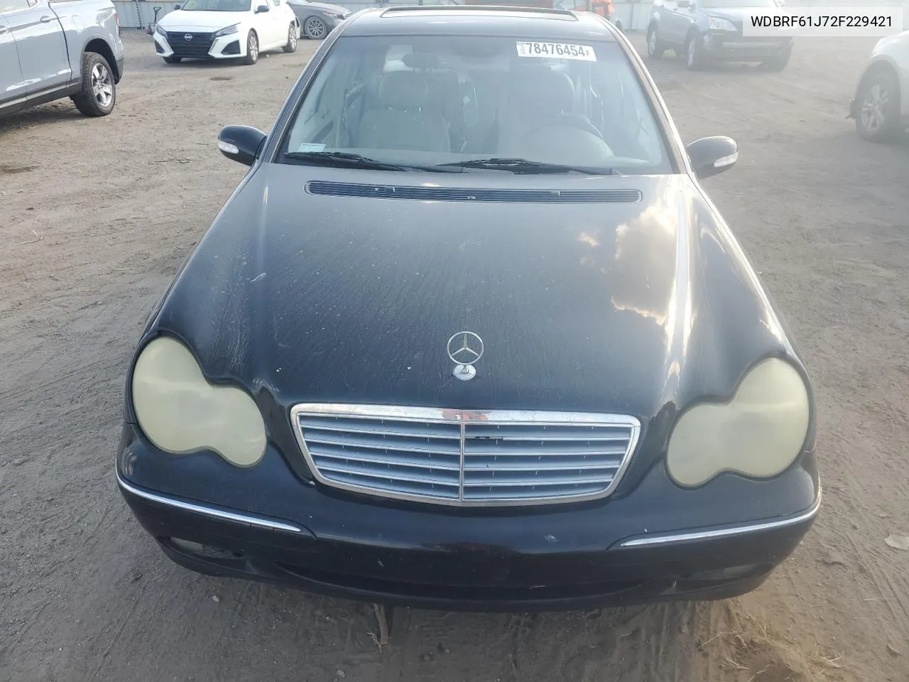 2002 Mercedes-Benz C 240 VIN: WDBRF61J72F229421 Lot: 78476454