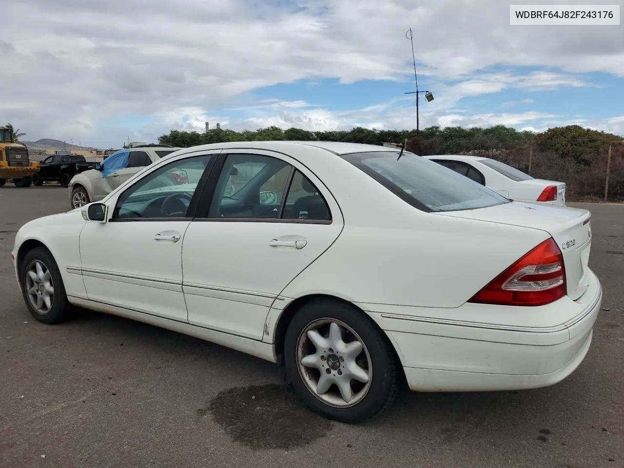 2002 Mercedes-Benz C 320 VIN: WDBRF64J82F243176 Lot: 78544504