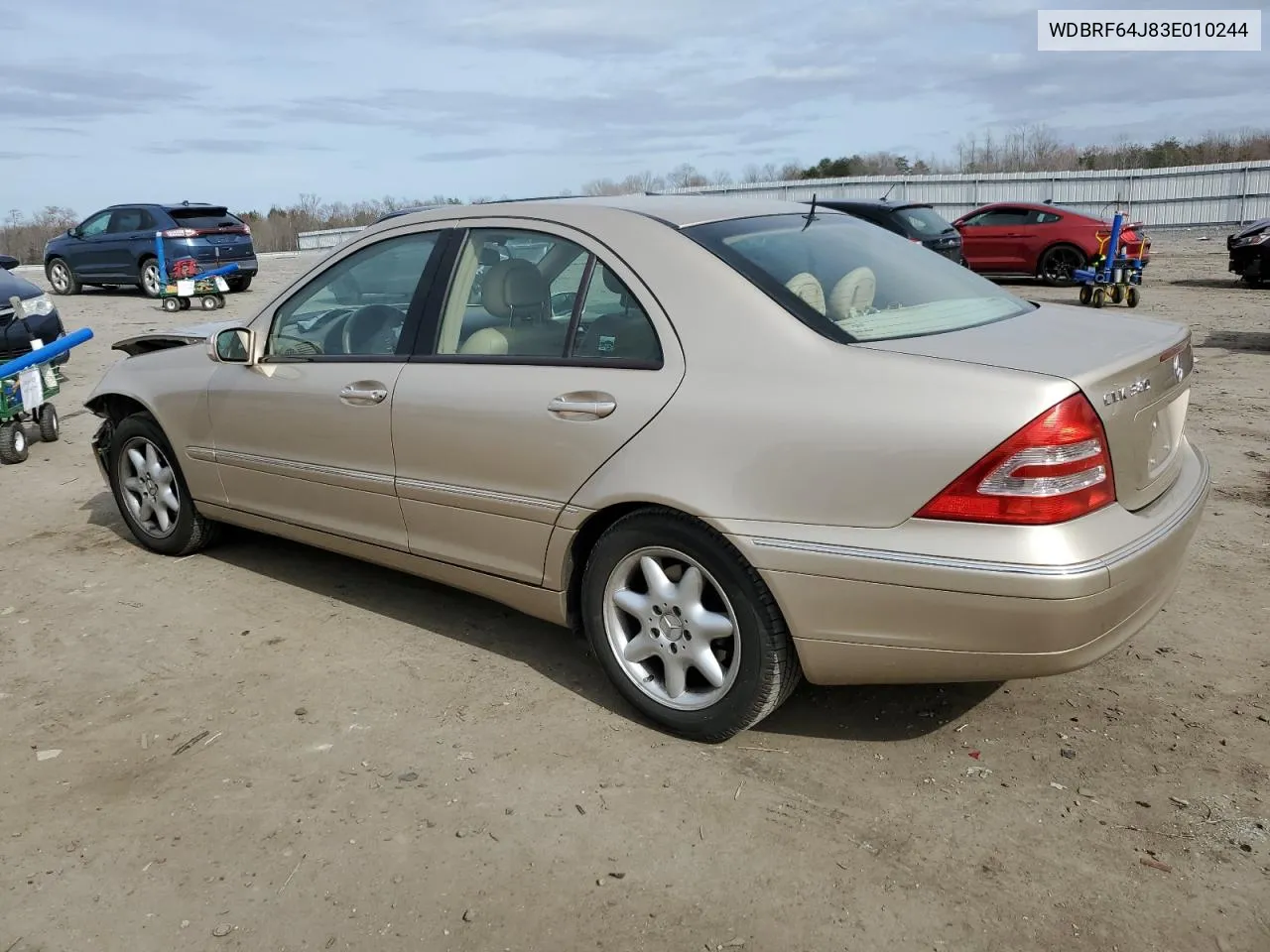 2003 Mercedes-Benz C 320 VIN: WDBRF64J83E010244 Lot: 45042134