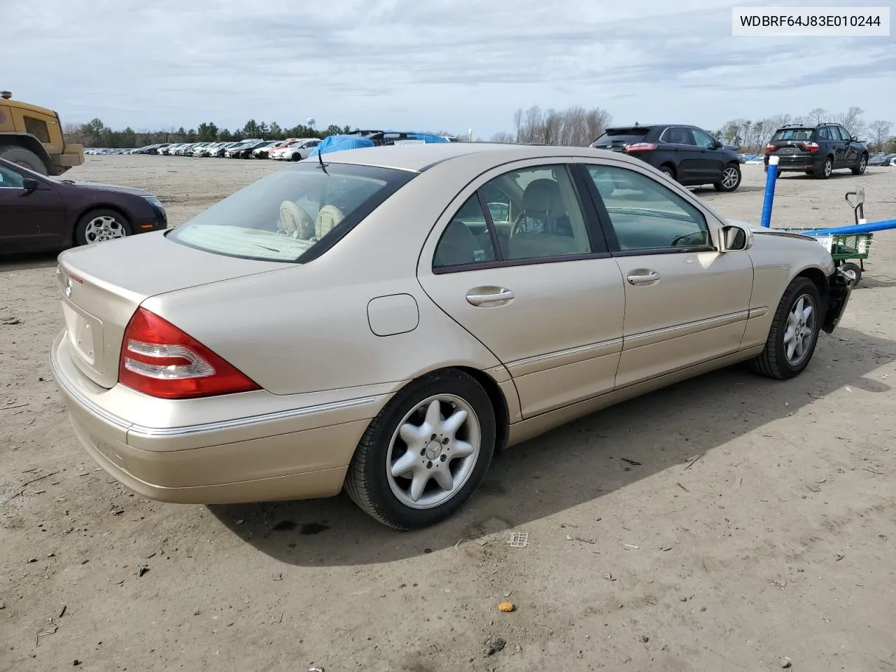 2003 Mercedes-Benz C 320 VIN: WDBRF64J83E010244 Lot: 45042134