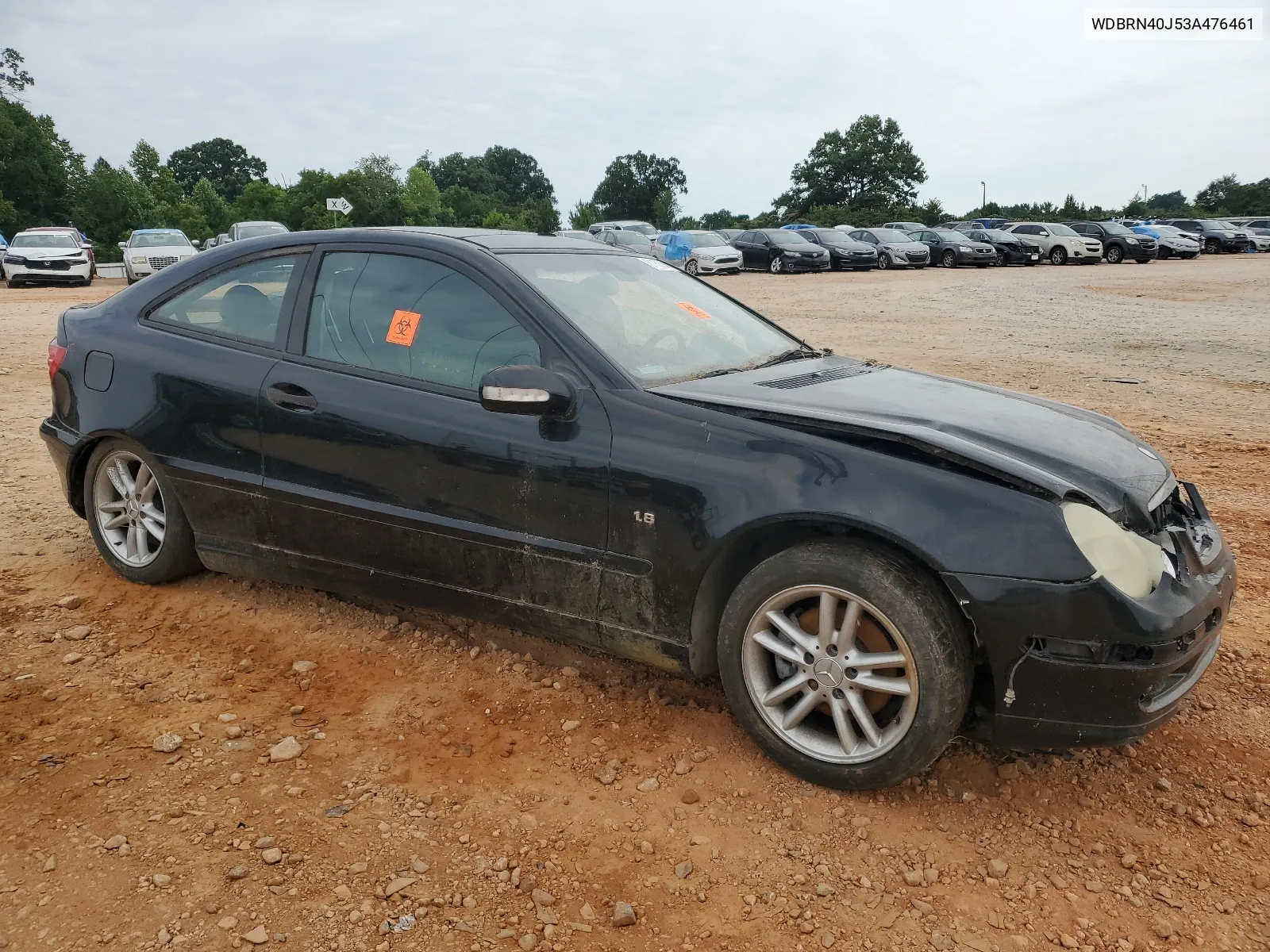 2003 Mercedes-Benz C 230K Sport Coupe VIN: WDBRN40J53A476461 Lot: 61153574