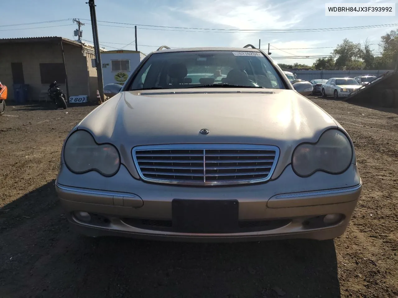 2003 Mercedes-Benz C 320 4Matic VIN: WDBRH84JX3F393992 Lot: 70216234