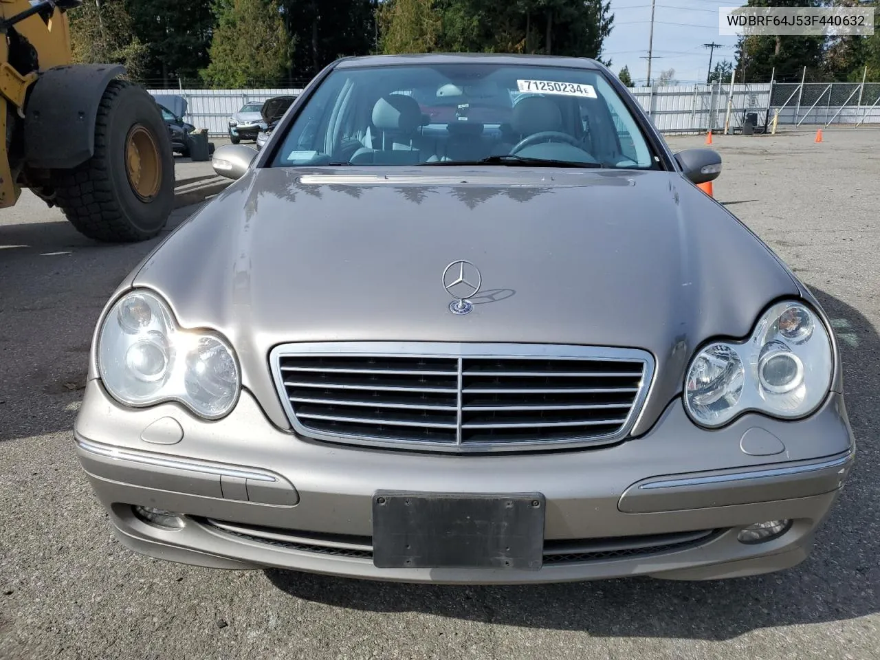 2003 Mercedes-Benz C 320 VIN: WDBRF64J53F440632 Lot: 71250234